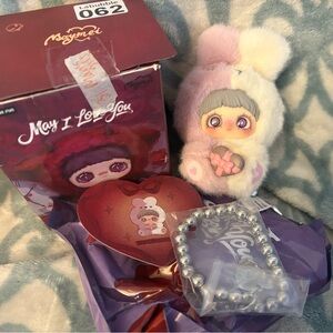 Cute Plush Toy with Bracelet